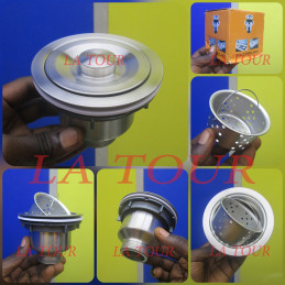 VIDANGE EVIER 1 BAC(s) INOX...