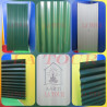 TÔLE ONDULÉE ZINGUE 2000x900x0,15MM LISSE AARTI LAQUEE VERT