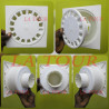 SIPHON DE SOL 200x200MM Ø 75 PVC BLANC SIPHON DE SOL 200x200MM Ø 75 PVC BLANC