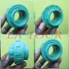 RACCORD UNION PPR Ø 40 VERT CLAIR