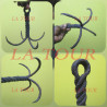GRAPPIN ANCRE CROCHET A 4 BOUTS FER FORGE