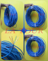 CABLE RESEAU INFORMATIQUE RJ45 NON BLINDE 305ML REF.(E138034) DL BLEU