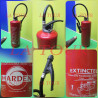 EXTINCTEUR A EAU 06L PULVERISEE AVEC ADDITIF REF.(183B) HARDEU