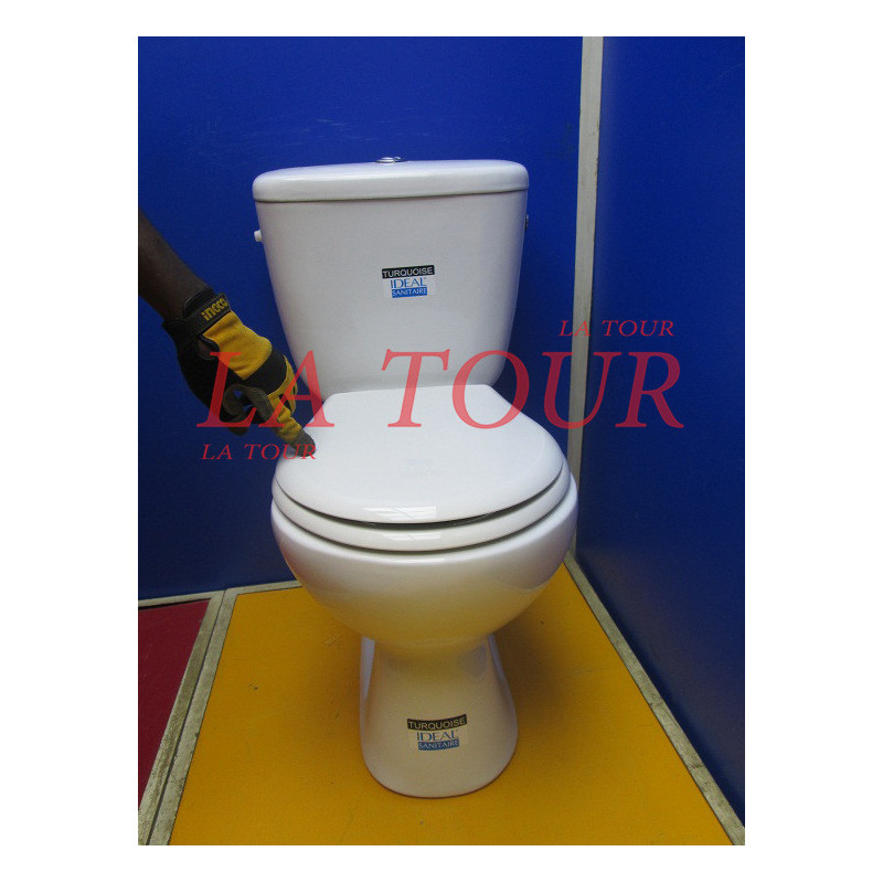 CUVETTE WC IDEAL SANITAIRE BLANC