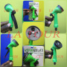 PISTOLET ARROSAGE PLASTIQUE A BEC REGLABLE REF.(938598) VERT/NOIR