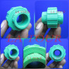 RACCORD UNION PPR Ø 25 VERT FONCE RACCORD UNION PPR Ø 25 VERT FONCE