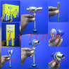 ROBINET POUSSOIR URINOIR 15/21 (½)'' REF.(8838) CITY MARKET CHROME