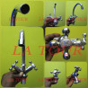 MELANGEUR EVIER DONALD VICTORY VERTICAL BEC ORIENTABLE CYLINDRIQUE