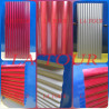 TOLE ONDULEE ZINGUE 2000x900x0,17MM LISSE LAQUEE ROUGE