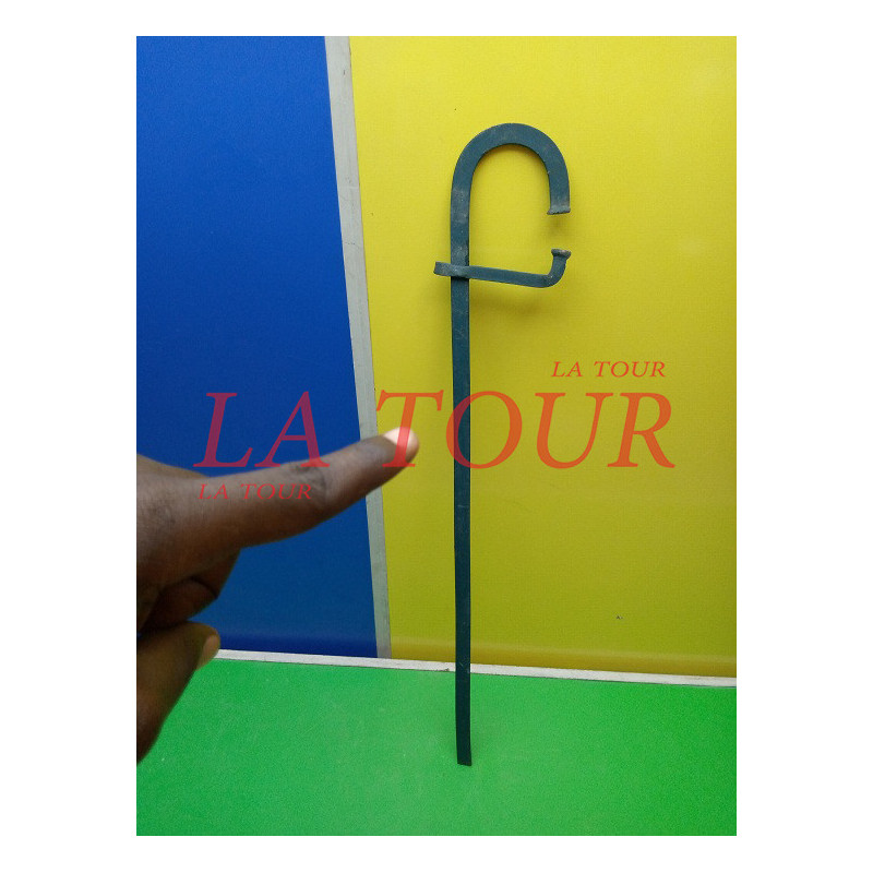 SERRE JOINT METALLIQUE MACON 120CM BORD ROND LOCAL SANTO VERT