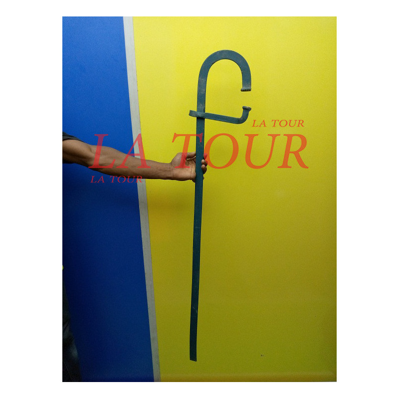 SERRE JOINT METALLIQUE MACON 120CM BORD ROND LOCAL SANTO VERT