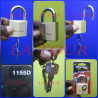 CADENAS INCOPIABLE 50MM 4 CLES MASTER LOCK REF.(1155D) HEX LAITON
