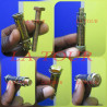 CHEVILLE METALLIQUE M06 Ø 10 FIXBOLT LAITON