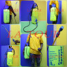 PULVERISATEUR PORTATIF 08L PLASTIQUE PRESSURE SPRAYER JAUNE/BLEU