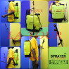 PULVERISATEUR PORTATIF 20L PLASTIQUE KNAP SACK SPRAYER VERT FLUO NOIR
