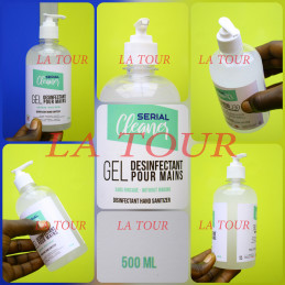 GEL DESINFECTANT 500ML POUR...