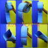 TUYAU DE REFOULEMENT Ø 100MM (4)'' 1ML HARVEST PVC HOSE BLEU DETAIL