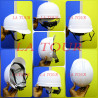 CASQUE DE CHANTIER EN PLASTIQUE BLANC