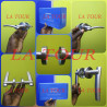 POIGNET SERRURE A CYLINDRE LAPERCHE REF.(0850) INOX