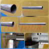 TUYAU GALVANISE Ø 33/42 5,50ML (1¼)'' Ep. 1,60MM NON FILETE GALVA