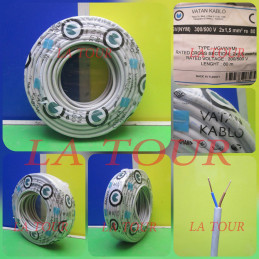 CABLE VGV SOUPLE 2x01,50MM²...