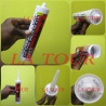 SILICONE MASTIC EN TUBE 310ML AVEC ACIDE ABRO 2000 NOIR