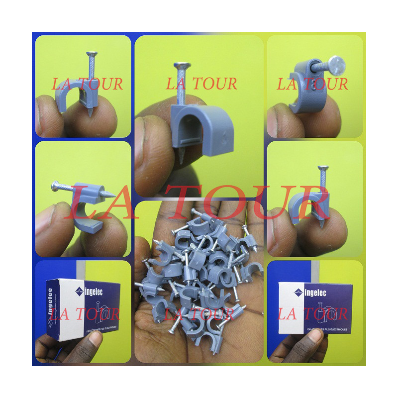 Attaches fil électrique 8mm Ingelec