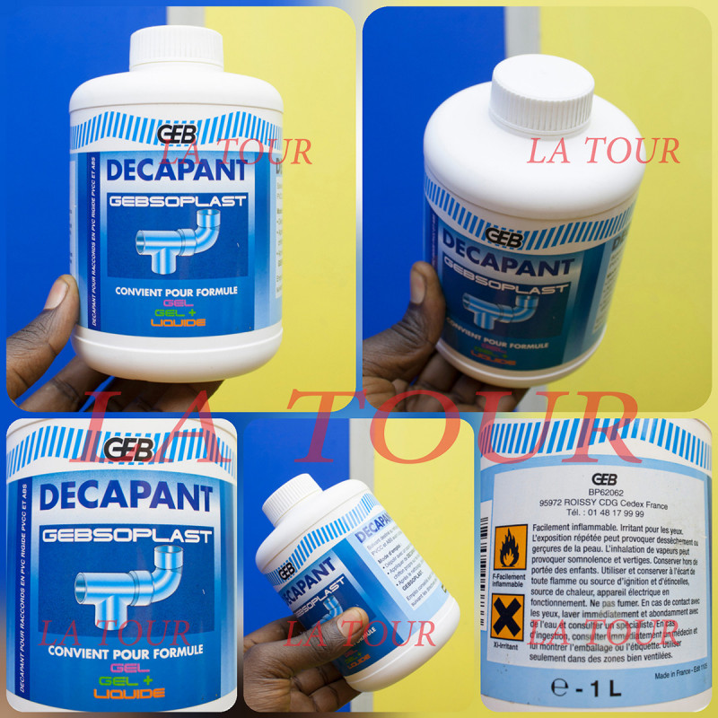 DECAPANT PVC 1L GEB SOPLAST BLANC