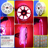 GUIRLANDE LUMINEUSE LED 50ML STRIP LUMIERE ROSE