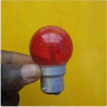 AMPOULE SPHERIQUE 10W A BAIONNETTE (B22) DOP LUMIERE ROUGE