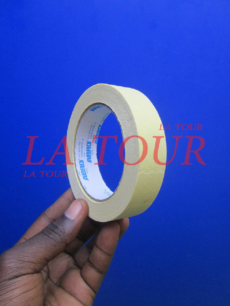 PAPIER COLLANT ABRO 2,5CM JAUNE