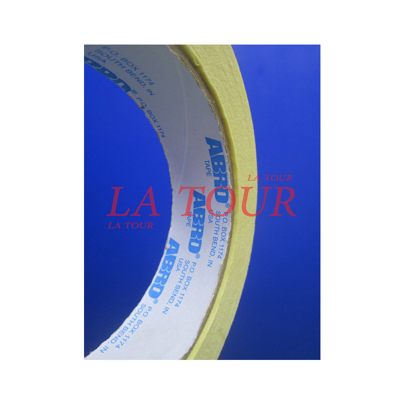 PAPIER COLLANT ABRO 2,5CM JAUNE