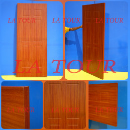 PORTE DECOREE EN BOIS...