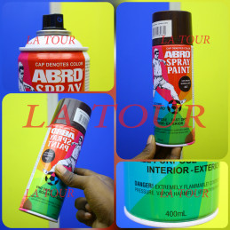 PEINTURE SPRAY ABRO 400ML...