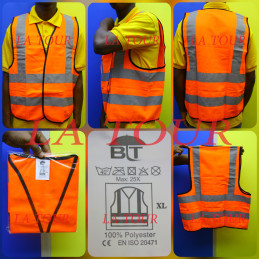 GILET FLUORESCENT (1°CHOIX)...