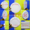 SPOT ENCASTRE LED 12W ROND Ø 17CM POWER LUMIERE DU JOUR