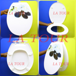 ABATTANT WC PLASTIQUE DECOR...