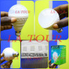 AMPOULE ECONOMIQUE LED REF.(303) 3W O.T.O LUMIERE DU JOUR