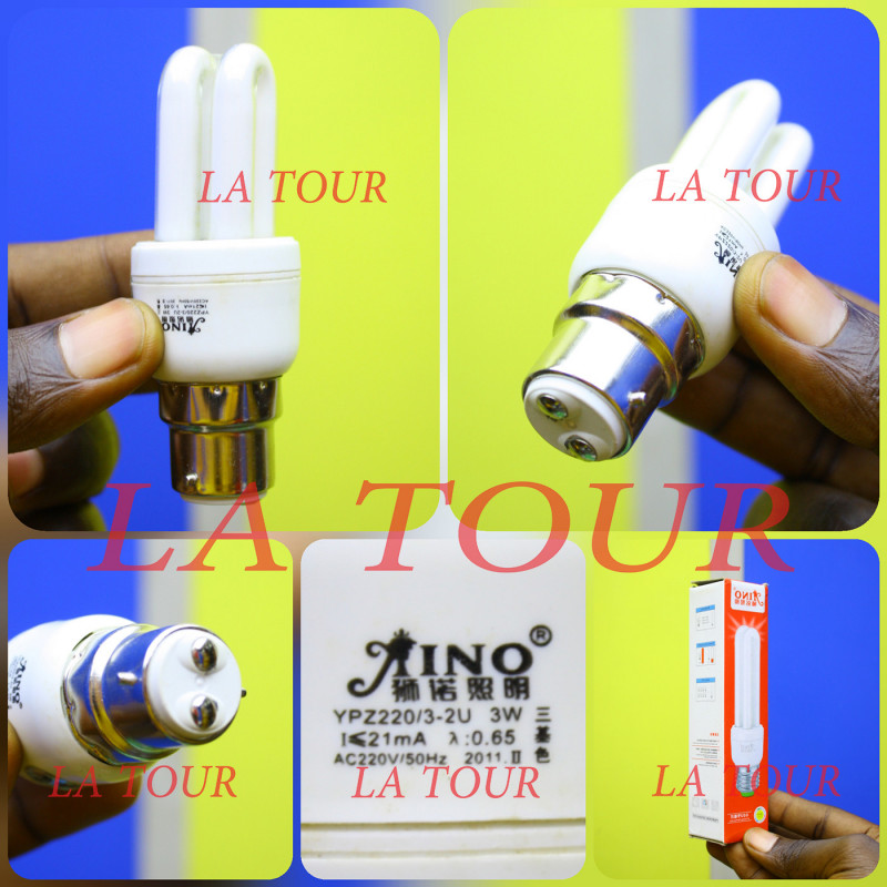 AMPOULE ECONOMIQUE A BAIONNETTE 03W AINO LUMIERE DU JOUR