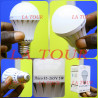 AMPOULE ECONOMIQUE A VIS 05W LED RECHARGEABLE BLANCHE