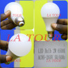 AMPOULE ECONOMIQUE A VIS 02W LED LIGHT BUBBLE SERIES LUMIERE BLANCHE