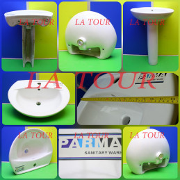 LAVABO EN PORCELAINE 56CM...