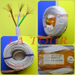 CABLE VGV SOUPLE 3x01,50MM²...