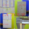 FAIENCE 25x39 FLEURIE AU CITRON GOLDEN CROWN JAUNE