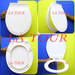 ABATTANT WC PLASTIQUE EPAIS...