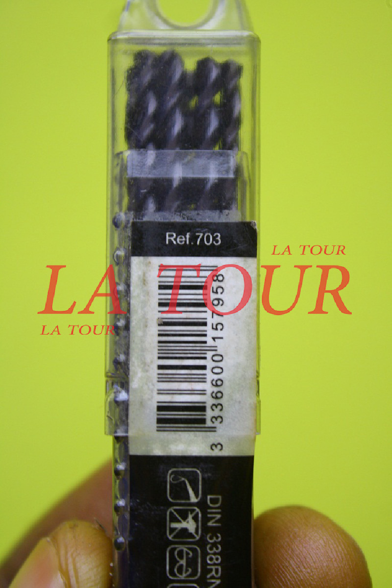 MECHE PERCEUSE A METAL Ø 05,2x85MM (703) DIAGER ACIER NOIR