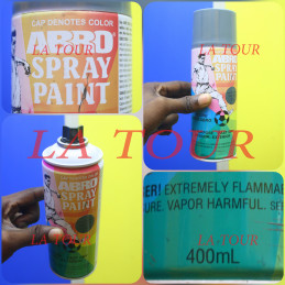 PEINTURE SPRAY ABRO 400ML GRIS