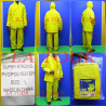 IMPERMEABLE (PANTALON+BLOUSON+CAPUCHE) L SUPER STRONG JAUNE