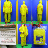 IMPERMEABLE (PANTALON+BLOUSON+CAPUCHE) M SUPER STRONG JAUNE