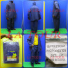 IMPERMEABLE (PANTALON+BLOUSON+CAPUCHE) XXL SUPER STRONG BLEU